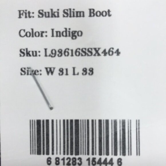 Silver Jeans Co. Suki Slim Boot JeanS - Picture 6 of 7